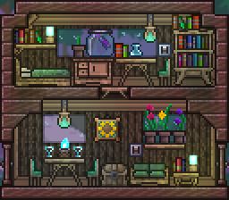 Terraria Terraria Tiny House, Terraria Hotel Ideas, Terraria Interior, Terraria Interior Design, Terraria Basement Ideas, Cute Terraria Builds, Terraria Starter Base, Terraria Zoologist House, Terraria Village Ideas