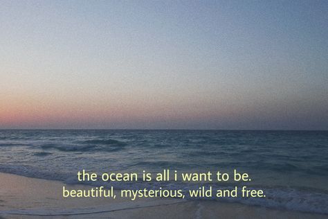 Pretty Sentences, Pretty Scenery, H2o Just Add Water, Blue Lights, Ocean Quotes, Jeff Buckley, Unspoken Words, Aesthetic Words, Be Beautiful