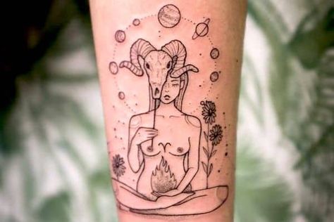 From Ram tattoos, Aries symbol tattoos to Aries constellation and elements, these Aries tattoos will compliment your body and soul. Aries Symbol Tattoos, Aries Tattoos, Minimalist Tattoo Meaning, Design Your Own Tattoo, Typography Tattoo, Horoscope Tattoos, Universe Tattoo, Aries Tattoo, Delicate Tattoo