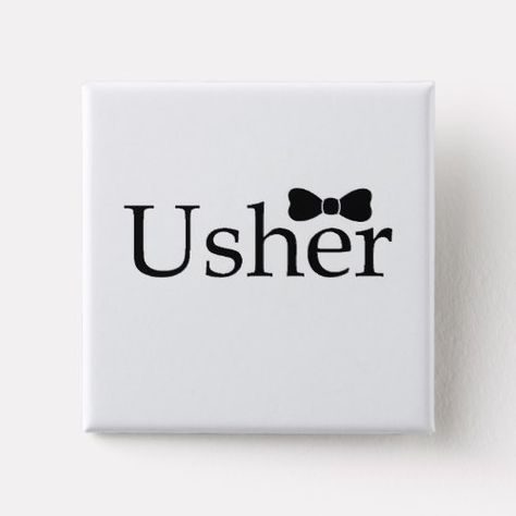 Wedding Usher Black Bow Tie Pinback Button Wedding Usher, Wedding Ushers, Black Wedding Inspiration, Black Wedding Ideas, Black Bow Tie, Badge Design, Pinback Button, Church Wedding, Black Bow