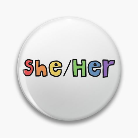 English Pronouns, She Her Pronouns, Lgbtq Pride, For Sale