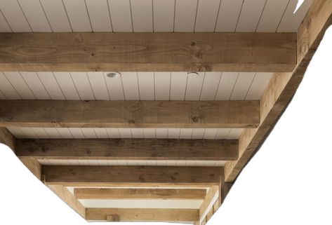 Open Rafter Ceiling, Rafter Ceiling, Exposed Trusses, Reclaimed Wood Ceiling, Hgtv Designers, Ceiling Design Ideas, Ceiling Trim, Shiplap Ceiling, White Shiplap