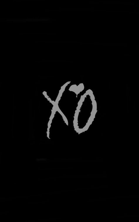 The Weekend Xo Logo, Xo Drawing The Weeknd, Xo Poster The Weeknd, The Weeknd Symbol, The Weeknd Outline, Xo Background, Weeknd Xo Wallpaper, The Weeknd Black And White, Xo Tattoo The Weeknd