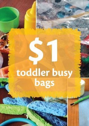 Keep toddlers busy AND safe with these busy bags you can make for under $1! Keep Toddlers Busy, Toddler Busy Bags, Sensory Bag, Sensory Ideas, Surprise Az, Busy Boxes, Quiet Activities, Toddler Bag, Busy Bags