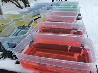 Igloo Building, Igloo Ice, Ice Block, Plastic Shoe Boxes, Snow Activities, Snow Sculptures, Winter Activities For Kids, Ice Blocks, Snow Much Fun