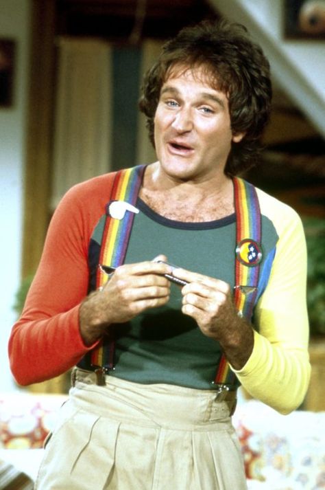 10 Things You Didn’t Know About Mork & Mindy – Page 2 – Fame10 Mork & Mindy Costume, Robin Hood Movie, Hood Movie, Sheriff Of Nottingham, Mork And Mindy, Fatherless Behavior, Mel Brooks, Laverne & Shirley, Fun Costumes