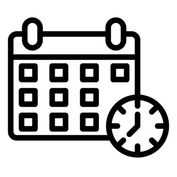 deadline,calendar,time,time and date,deadlines,pictogram,symbol,color,set,creative,inspiration,vector,icon,icons,illustration,design,button,graphic,sign,line,linear,outline,style,internet,vector design Time Png, Calendar Book, Calendar Time, Black And White Tree, Time Time, Business Card Branding, Clipart Black And White, Flower Logo, Png Transparent Background