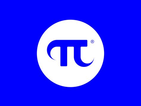 Pi symbol by MisterShot #pi #piday #mathematics #logos #monogram #design #logodesigner Pi Logo, Art With Jenny K, Pi Symbol, Monogram Design, Global Community, Monogram, Design, Art, Logos