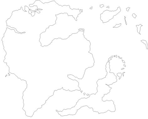 World Map Black And White, World Map Outline, Map Black And White, Fantasy Map Making, Procreate Ipad Tutorials, Fantasy World Map, Ipad Tutorials, Map Outline, Fantasy Map