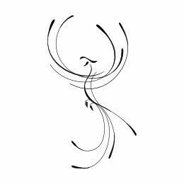 Minimalist phoenix Rebirth Tattoo, Bodysuit Tattoos, Phoenix Tattoo Feminine, Small Phoenix Tattoos, Phönix Tattoo, Tattoo Line, Phoenix Tattoo Design, Initial Tattoo, Phoenix Tattoo