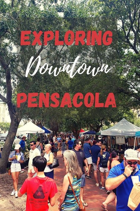 Thinking about a weekend in Pensacola? Check out my blog to see how we spent our weekend exploring downtown. #pensacola | #florida | #panhandle | #downtown | #palafox | #icecream | #coffeeshops | #books | #datenight Florida Panhandle, Pensacola Florida, Florida Travel, Farmers Market, Adventure Travel, My Blog, Date Night, Travel Destinations, Road Trip