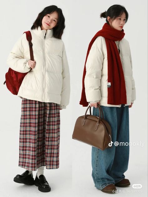 December In Japan, Japanese Layered Fashion, Winter Japanese Outfits, Japanese Autumn Fashion, Winter Outfits Japanese, Japanese Winter Outfits, Japan In December, Japanese Winter Fashion, Warm Winter Clothes