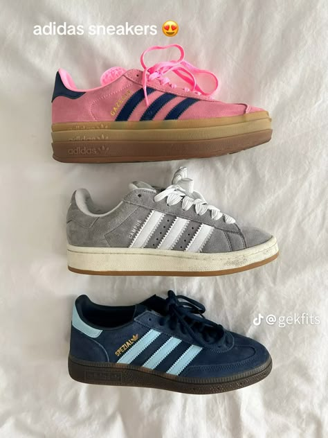 Adidas Campus Shoes, Campus Shoes, Pretty Sneakers, Trendy Shoes Sneakers, Preppy Shoes, Pretty Shoes Sneakers, Shoe Wishlist, Adidas Sneaker, Hype Shoes