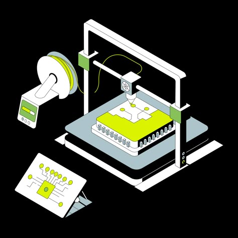 3d Printer Illustration, Microchip Illustration, Receipt Png, Printer Clipart, Sitemap Design, Industry Illustration, Printer Vector, Electronics Illustration, Machine Illustration