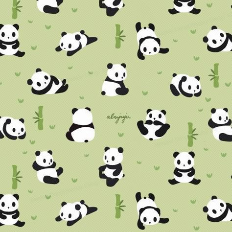 Panda Background, Circular Logo Design, Panda Illustration, Panda Pattern, Panda Party, Cute Panda Wallpaper, Cartoon Girl Drawing, Panda Print, Panda Love