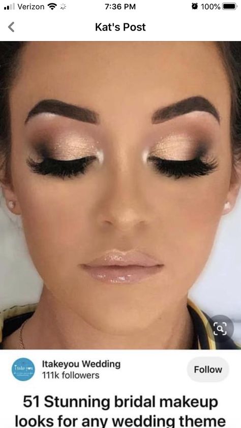 13 Makeup, Wedding Eyes, Wedding Makeup Bride, Wedding Hairstyles And Makeup, Wedding Eye Makeup, Glam Wedding Makeup, Bridal Makeup Natural, Wedding Day Makeup, Wedding Makeup Looks