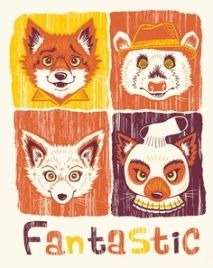 Fantastic Mr Fox Characters, Fox Birthday Party, Fox Character, Fantastic Fox, Fox Birthday, Wes Anderson Movies, Wes Anderson Films, Art Fox, Dorm Inspo