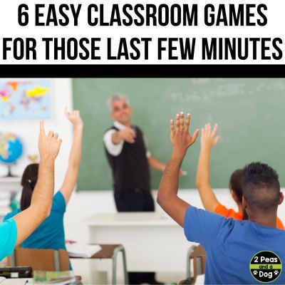 Try these six easy classroom games for those times when you have a few minutes left of class. Fun Grammar Activities For Middle School, Middle School Class Games, Middle School Review Games, Middle School Games Classroom, Middle School Classroom Games, Classroom Games For Middle School, Easy Classroom Games, Games For Middle Schoolers, Classroom Activities Elementary