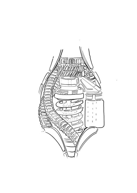 Mechanical Engineering Tattoo, Engineering Tattoo, Mechanical Tattoo, Bio Design, Mechanic Tattoo, H.r. Giger, Biomechanical Tattoo, Draw Ideas, Mechanical Engineering