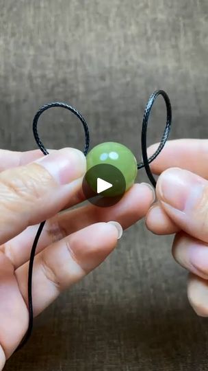 185K views · 2.2K reactions | Instructions for tying a cute round pendant necklace #diycrafts #craft #diy #crafting #crafts | Craft Home | Lyle Workman · No Time Like The Present Knotted Necklace Diy, Barrel Knot, How To Tie A Knot, No Time Like The Present, Crafts Storage, Knots Diy, Round Bead Necklace, Bracelet Knots, Round Pendant Necklace