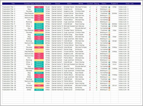 You can use this Editorial Calendar Excel Template to keep track of and plan your content. This template consists of 2 pages in total. 1. Dashboard: You have to create some basic lists on this page. (Editor Name List, Writer Name List, and Content Types) The reason for this is that you do not have to write these names every time on the planning page. You will also see a summary table. Here, too, you will see the importance of the Content Types in our plan, whether the task can be completed or no Editorial Calendar Template, Aesthetic Planners, Social Media Calendar Template, Organized Notes, Excel Calendar Template, Content Calendar Template, Spa Marketing, Excel Calendar, Life Binder