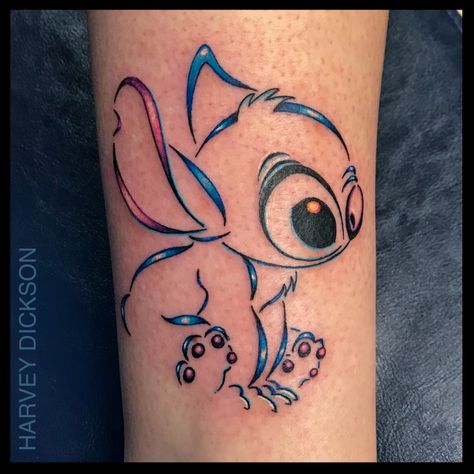 #disneytattoos #disney #tattoos #tattoo #lilo #stitch #liloandstitch Stitch Tattoos Disney, Ohana Lilo And Stitch Tattoo, Bob Tattoo For Women, Stitch Doll Tattoo, Moody Tattoo Ideas, Disney Lilo And Stitch Tattoo, Disney Tattoo Stitch, Cute Stitch Tattoo Ideas, Stich Tatoos Girl