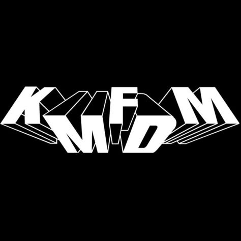 Kmfdm Logo, Kmfdm Pfp, Destroy What Destroys You, Stencil Logo, Patch Ideas, Ignorance Is Bliss, Jacket Ideas, Patch Jacket, Do Or Die