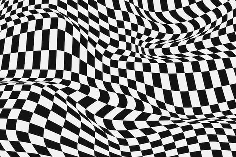 Distorted Checkerboard, Distorted Checkered, Checkerboard Wall, Punk Background, Rhombus Tile, Warped Checkerboard, Checkered Pattern Design, Grid Design Pattern, Checker Background