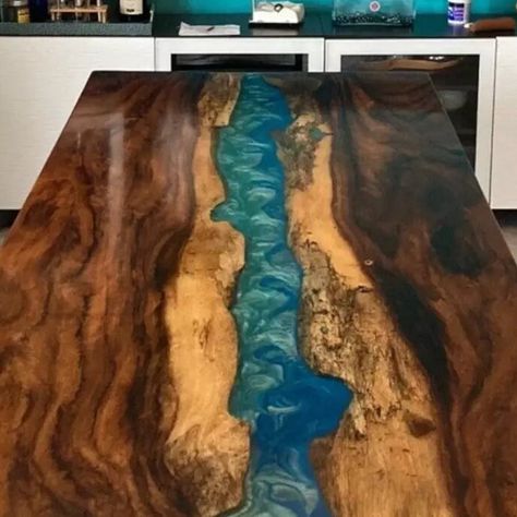 Blue Epoxy Resin Dining Table Top – Handcrafted Acacia Wood Live Edge Masterpiece 🌊Elevate your home with this exquisite handmade Blue Epoxy Resin Dining Table Top, blending the natural beauty of Acacia wood with the elegance of deep blue resin. Each piece is uniquely crafted, making it a one-of-a-kind statement furniture.✨ Features & Benefits:✔ Premium Acacia Wood – Stunning natural grain with a live edge finish.✔ Deep Blue Epoxy Resin Design – Inspired by ocean waves and river aesthetics.✔ Polished Finish – Enhances the contrast between wood and resin for a luxurious look.✔ Versatile Use – Ideal as a dining table, office desk, console, or statement piece.✔ Durable & Easy Maintenance – Clean effortlessly with a damp cloth.✔ Seating Capacity – Comfortably fits up to 6 people.📏 Size: Avai Dining Table For 2, Table Top Wood, River Dining Table, Resin Dining Table, Table For 2, Epoxy Coffee Table, Epoxy Wood Table, Unique Dining Tables, Wood Resin Table