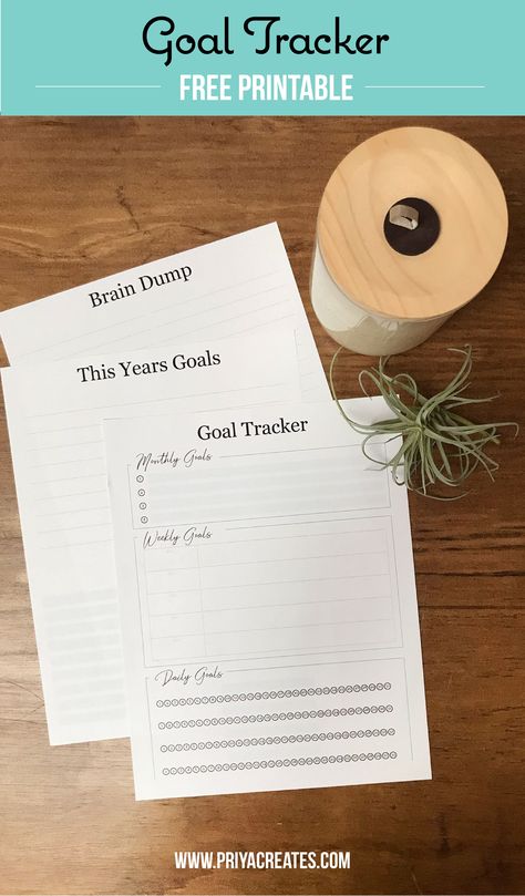 Setting Goals and How to Keep Them – Free Printable Setting Up A Budget, Making Goals, Tracker Free, Goal Tracking, Free Printable Letters, Free Printable Wall Art, Monthly Goals, Party Printables Free, Goal Tracker