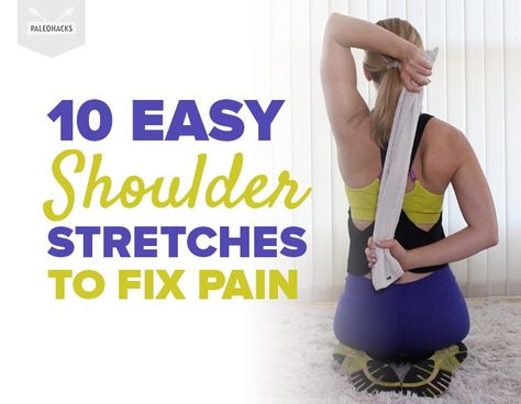 Neck And Shoulder Stretches, Shoulder Rehab Exercises, Yoga Shoulder, Rotator Cuff Exercises, Stretch Exercise, Rehab Exercises, Shoulder Rehab, Shoulder Stretches, Shoulder Impingement