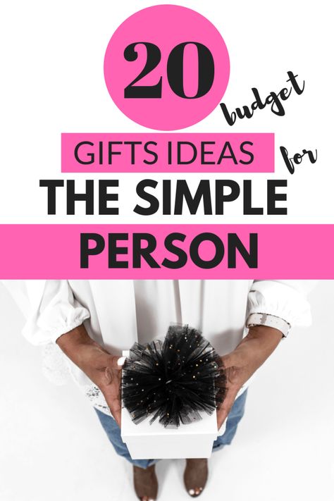 Simple Gift Ideas for the Minimalist Person #giftideas #giftguide #clutterfreegifts Simple Gift Ideas, Budget Gifts, Christmas Ideas Gifts, Simple Person, Money Frugal, Budget Gift, Saving A Marriage, Save My Marriage, Simple Gift