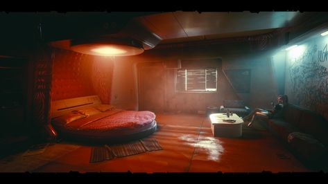 hotel apartments, Cyberpunk 2077 Cyberpunk Hotel Room, Cyberpunk Hotel, Motel Room, Miniature Scenes, Trainspotting, Hotel Apartment, Cyberpunk 2077, Hotel Room, Out Of This World