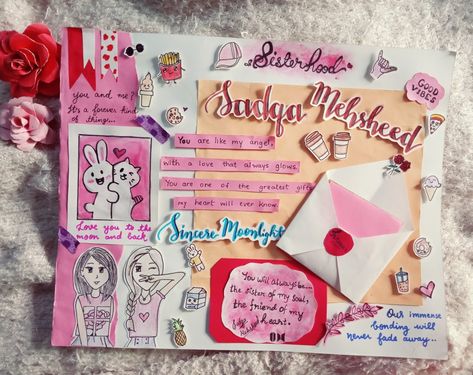 Journaling ideas.. Bestie Journal Ideas, Bff Journal Ideas, Friendship Journal Ideas, Besties Drawing, Trackers Ideas, Decorate Diary, Easy Journal, Senses Gift, Aesthetic Craft