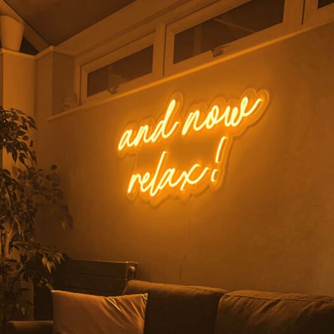 #NeonSignNames #NeonInspiration #NeonSigns #BrightIdeas Led Signs Bedroom Ideas, Neon Signs Living Room Decor, Led Neon Lights Bedroom, Led Sign Living Room, Cute Neon Signs For Room, Living Room Neon Sign, Led Quotes Neon Signs, Neon Sign In Bedroom, Neon Light Living Room