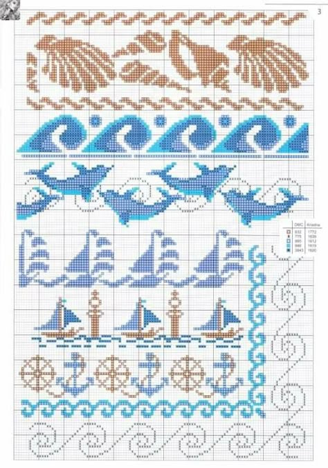 Cross Stitch Sea, Holiday Cross Stitch Patterns, Unique Cross Stitch, Cross Stitch Border Pattern, Cross Stitch Love, Cross Stitch Bookmarks, Crochet Bookmarks, Cross Stitch Borders, Cross Stitch Baby