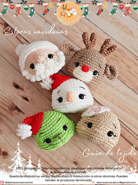 Scribd es red social de lectura y publicación más importante del mundo. Crochet Santa Amigurumi Free Pattern, Santa Crochet, Amigurumi Christmas Ornaments, Christmas Crochet Free, Christmas Ornament Crochet, Crochet Patterns Christmas, Christmas Ornaments Crochet, Amigurumi Christmas, Christmas Amigurumi Free Pattern