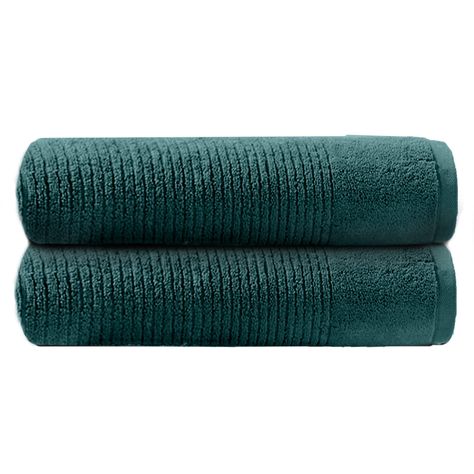 PRICES MAY VARY. ✅ SET OF 2 BATH TOWELS - Say goodbye to moist towels with this quick-drying ribbed towel. They are crafted from a super-soft cotton mix and finished with our special StayNew technology which ensures that the towels look fresh, wash after wash. These towels are treated with Silvadur technology for long-lasting freshness. ✅ PERFECT TOWELS FOR A PERFECT BATH - Set of 2 Teal Bath towel, each of size 27 x 52 inch. ✅ COTTON RICH Our cotton rich towels (67% cotton and 33% polyester) su Large Bath Towels, Spa Shower, Large Bath, Large Baths, Bath Set, Towel Warmer, Bath Sets, Christmas Travel, Drying Towels