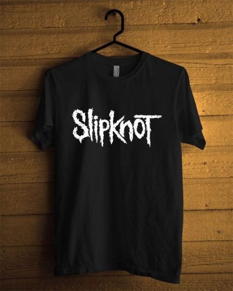 Slipknot Shirt, Band Logo, Rock Shirts, Slipknot, Metal Band, One By One, T Shirt Men, Direct To Garment Printer, Rock Band