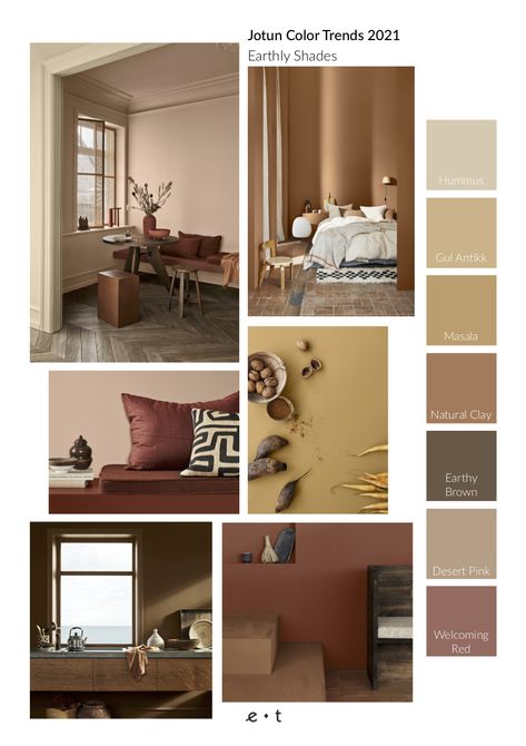 Eclectic Trends | 4 Color Trends 2021 By Jotun - Eclectic Trends Design Color Trends, Interior Design Color, Paint Colors For Home, Interior Trend, Wall Color, Room Colors, My New Room, Contemporary Interior, Trending Decor