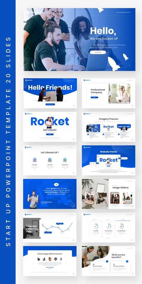 Start-Up PowerPoint Template Presentation Template Design, Business Ppt Templates, Presentation Slides Design, Chart Infographic, Business Ppt, Powerpoint Slide Designs, Infographic Elements, Company Presentation, Powerpoint Layout