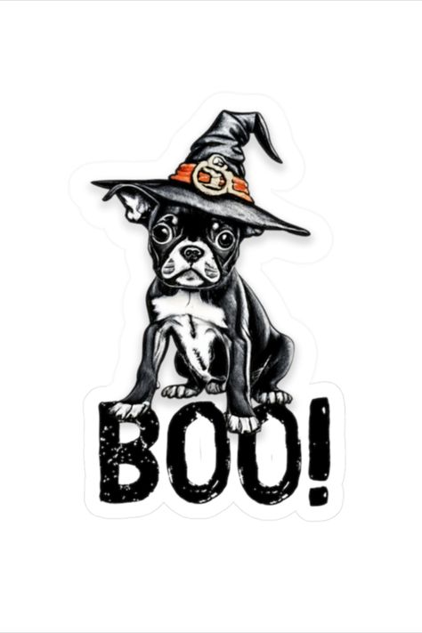 Spooky Boston Terrier Halloween Vinyl Sticker Boston Terrier Halloween, Halloween Vinyl, Boston, Boston Terrier, Magnolia, Vinyl Sticker, Vinyl, Halloween, Gifts