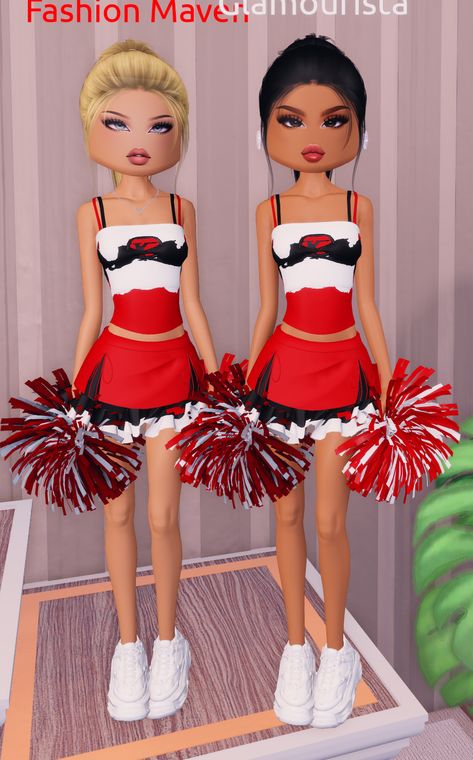 quinn and santana from glee!

theme: cheerleader
placed: 3rd

#roblox #dresstoimpress #dti #dresstoimpresswithmybaddies #outfits #glee #quinnfabray #santana #cheeroutfit Cheerleader Dti Outfits, Cheerleader Outfit Ideas, Dti Cheerleader Outfit Idea, Quinn And Santana, Glee Cheerleader, Cheerleader Dress To Impress, Cheers Theme, Cheerleader Outfit, Dti Hacks