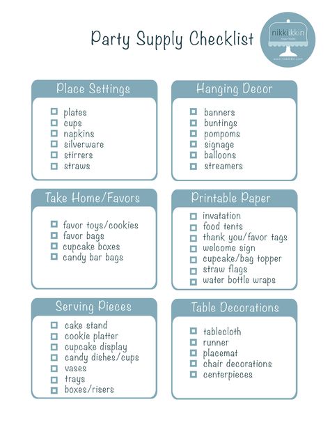 party supply checklist | Tag Archives: party checklist 21st Birthday Planning Checklist, Checklist For Party Planning, Party Decoration Checklist, 1st Birthday Planning Checklist, List Of Party Supplies, Housewarming Party Checklist, Birthday Supplies Checklist, Event Planning Supplies, Party Needs Checklist