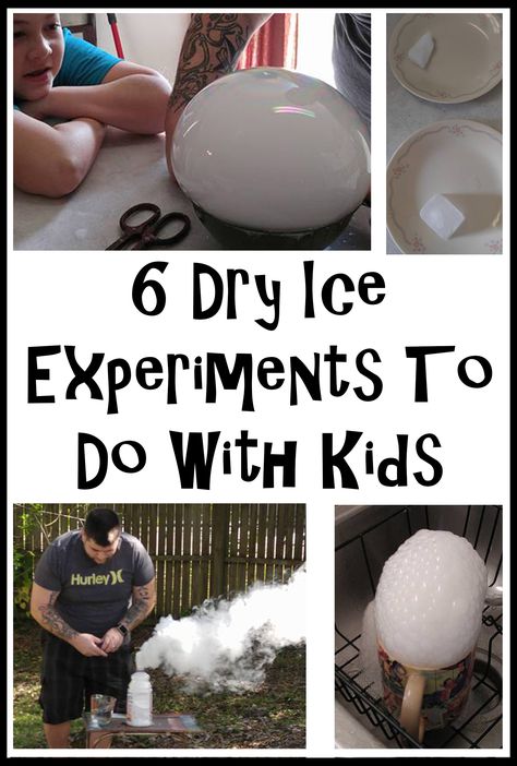 Dry Ice Halloween Ideas, Fun Things To Do With Dry Ice, Dry Ice Experiments Kids, Science Party Experiments, Experiments To Do With Kids, Ice Experiments, Dry Ice Bubbles, Dry Ice Experiments, Ice Bubbles