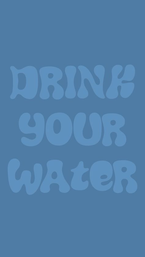 Drink Water Lockscreen, Drink Water Wallpaper, Water Lockscreen, Water Phone Wallpaper, Positive Backgrounds, Drink Your Water, Water Wallpaper, Monochrome Background, Aesthetic Lockscreen