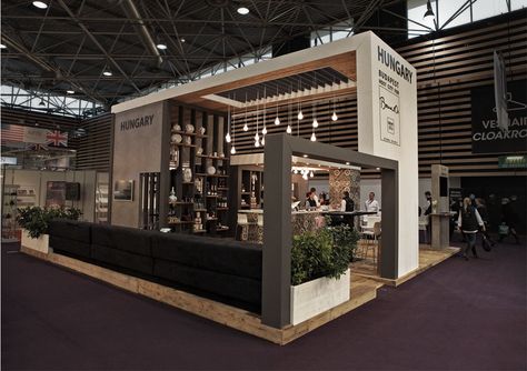 Hungarian National Stand at Sirha Lyon on Behance Expo Stand, Stand Feria, Exhibition Stall Design, Trade Show Booth, Trade Show Booth Design, Exhibition Stall, Kiosk Design, Show Booth, Stall Designs