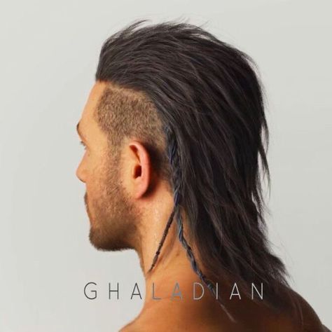 Nyx Ulric, Mohawk Hairstyles Men, Man Bun Hairstyles, Mullet Haircut, Viking Hair, Beard Hairstyle, Mohawk Hairstyles, Men Haircut Styles, Corte De Cabelo Masculino