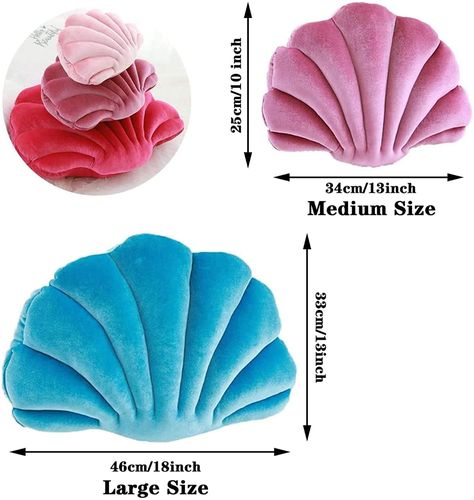 Pillow Case Ideas, Ideas For The Beach, Seashell Pillow, Sea Princess, Diy Pet Bed, Designer Bed Sheets, Creative Pillows, Creative Craft Ideas, Pillows Decorative Diy