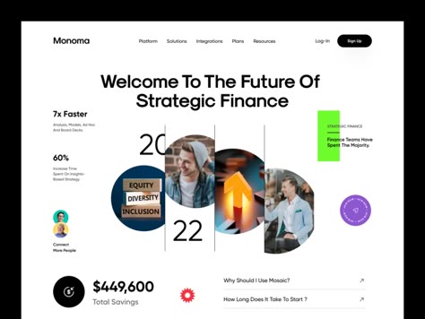 Finance Website by Glow for Piqo Design on Dribbble Modern Landing Page, Finance Website, Unique Web Design, Business Web Design, Job Website, Directory Design, Welcome To The Future, Webpage Design, Website Design Layout